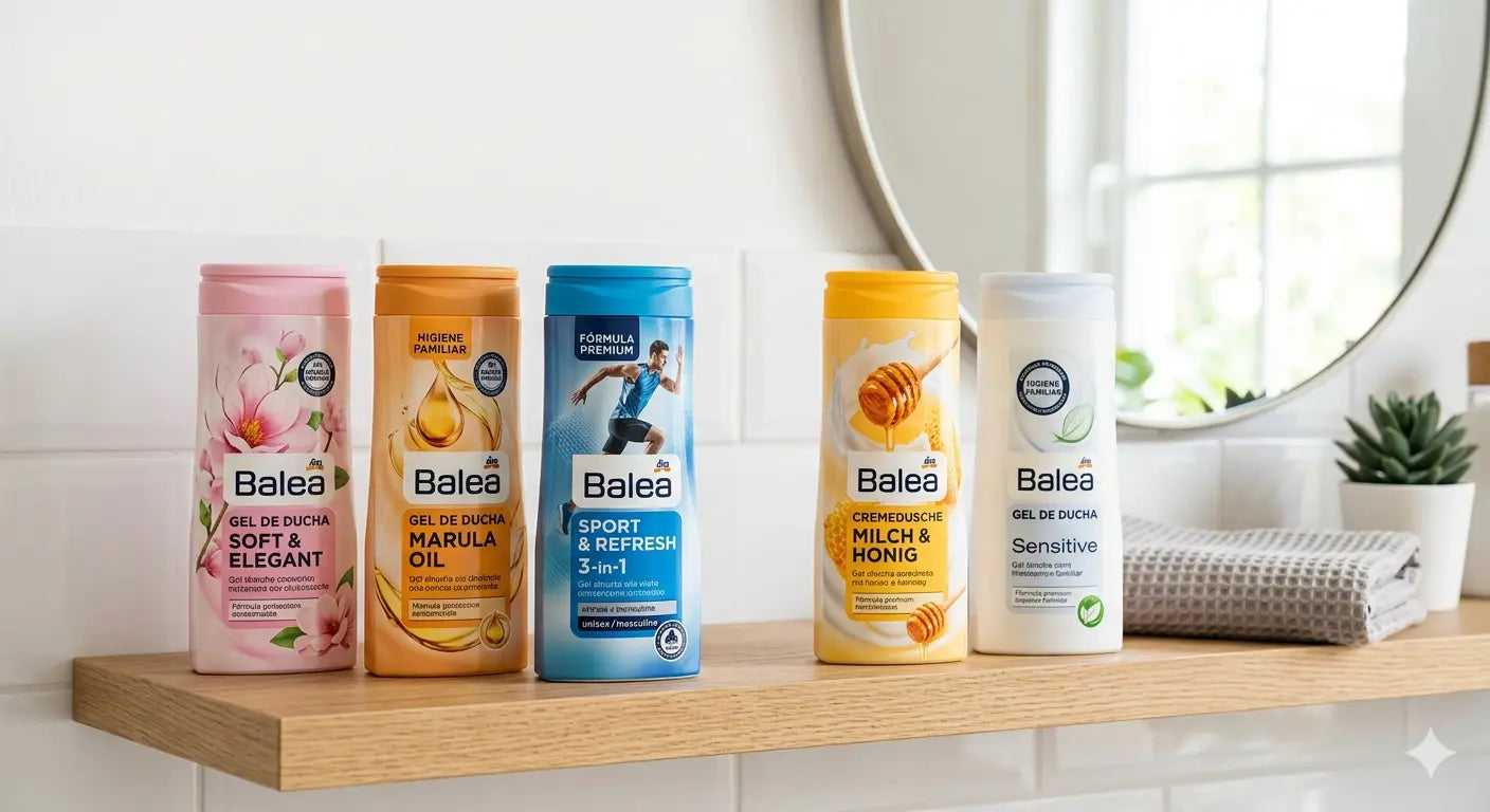 Gel de ducha alemán premium con fórmula de alta calidad y envío gratis en España.