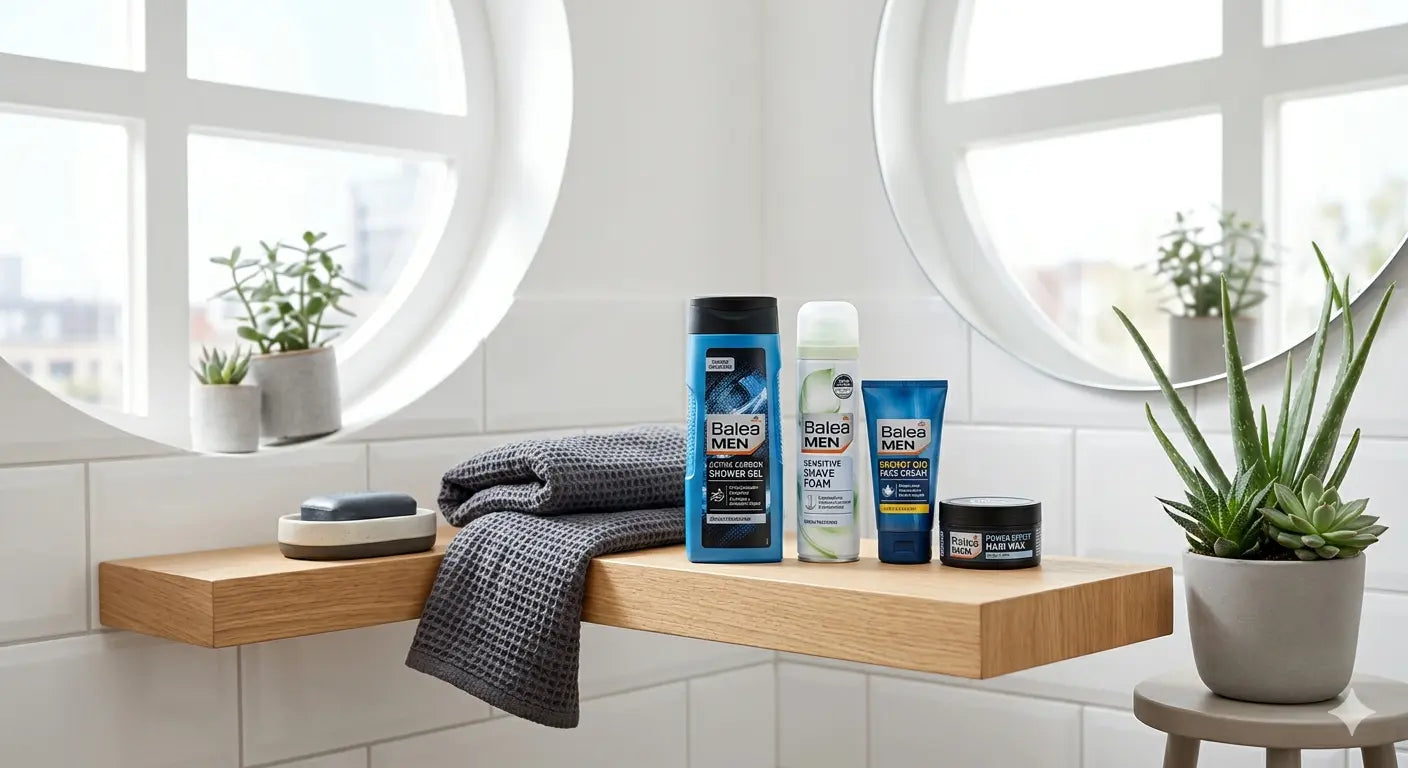 Gama de productos Balea Men para cuidado de barba y piel masculina en Ashé Mi. Envíos gratis