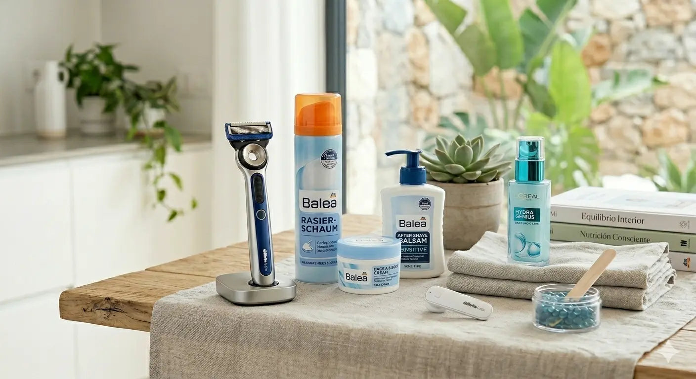 Productos de depilación y afeitado para piel sensible con envío gratis y sin IVA en Ashé Mi