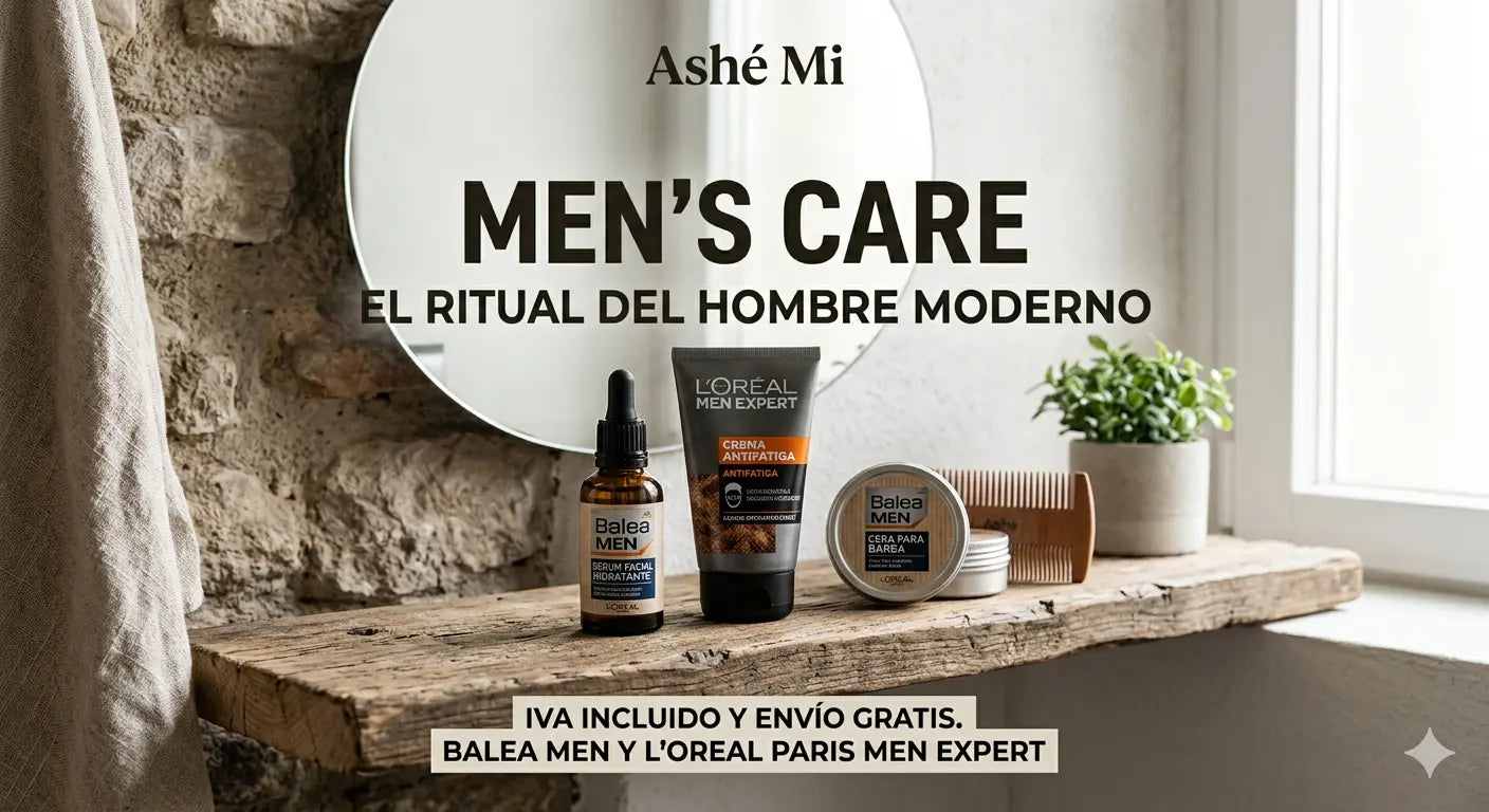 Artículos de higiene y grooming para hombre con excelente relación calidad‑precio.