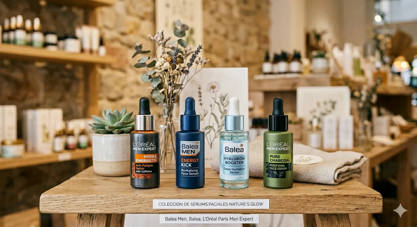 Serum facial antiedad, vitamina C y ácido hialurónico