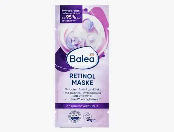 Mascarilla facial de retinol (2x8 ml), 16 ml Ashé Mi
