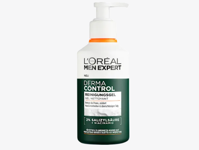 Gel limpiador Derma Control, 260 ml L'ORÉAL PARiS MEN EXPERT