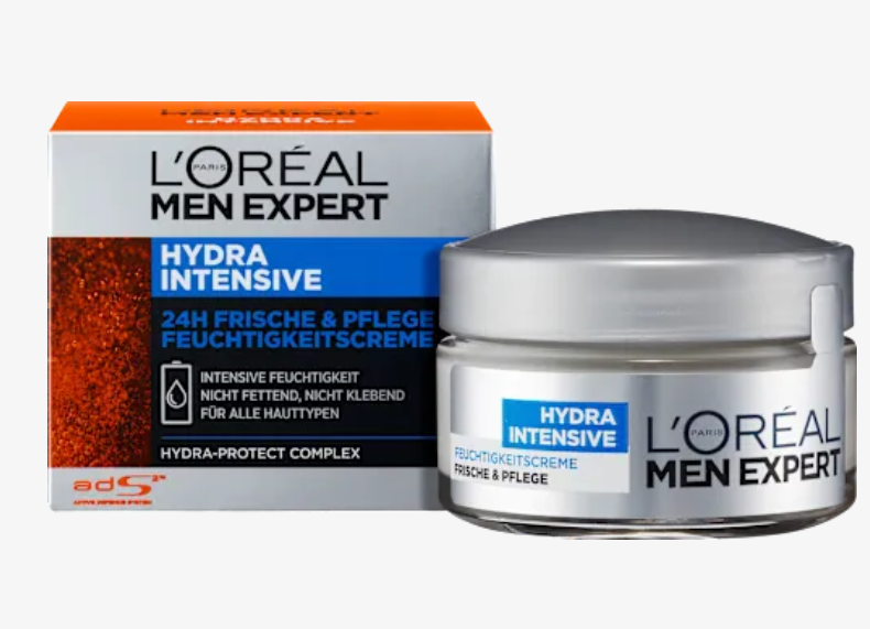 Crema facial Hydra Intensive, crema hidratante 24h Frescura y Cuidado, 50 ml L'ORÉAL PARiS MEN EXPERT