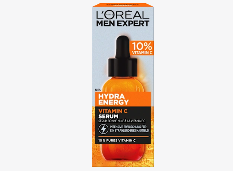 Serum Hydra Energy con Vitamina C, 30 ml, L'ORÉAL PARiS MEN EXPERT