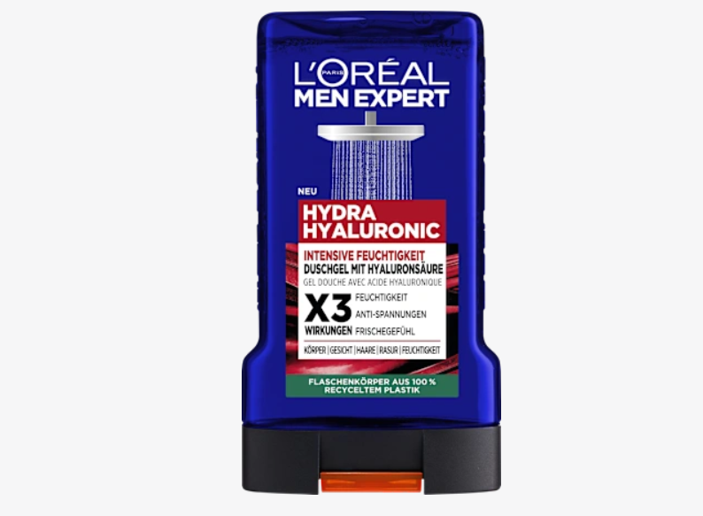 Gel de ducha Hydra Hialurónico, 250 ml L'ORÉAL PARiS MEN EXPERT