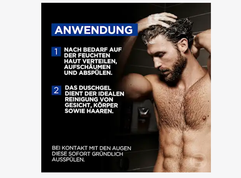 Gel de ducha Hydra Hialurónico, 250 ml L'ORÉAL PARiS MEN EXPERT