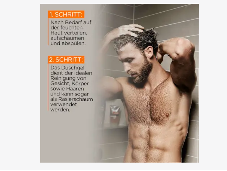 Gel de ducha Hydra Energy Extreme Sport, 250 ml L'ORÉAL PARiS MEN EXPERT