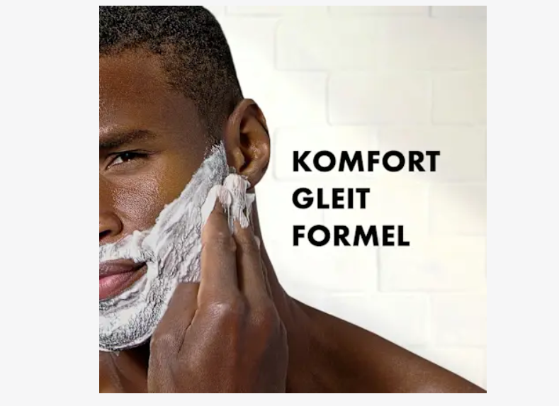 Espuma de afeitar con base sensible, 200 ml