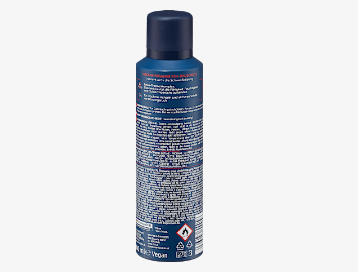 Desodorante Extra Dry (Extra Seco), Spray Antitranspirante 200 ml