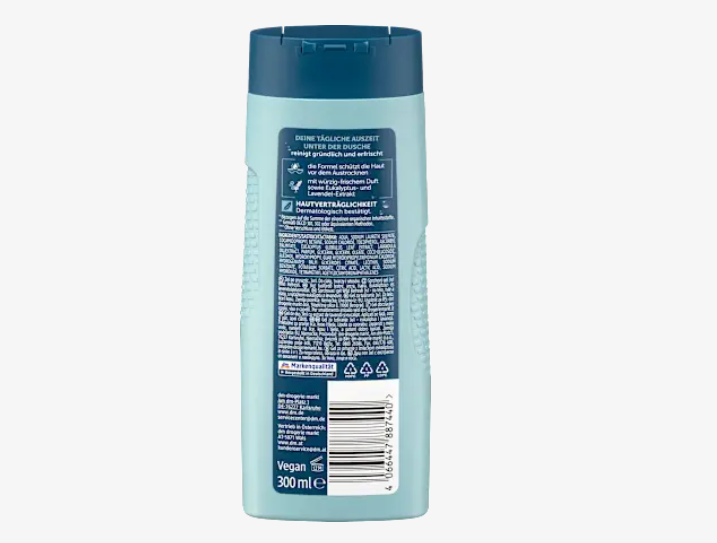 Gel de ducha Wild Refresh (3 en 1), 300 ml