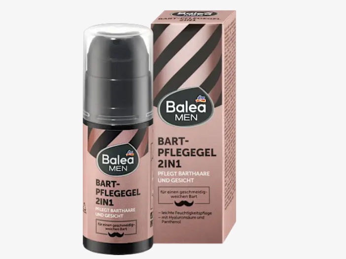 Gel para el cuidado de la barba Balea Men 2in1, 50 ml
