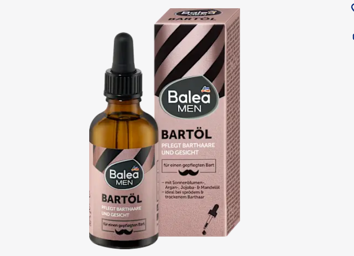 Aceite para barba Balea Men, 50 ml