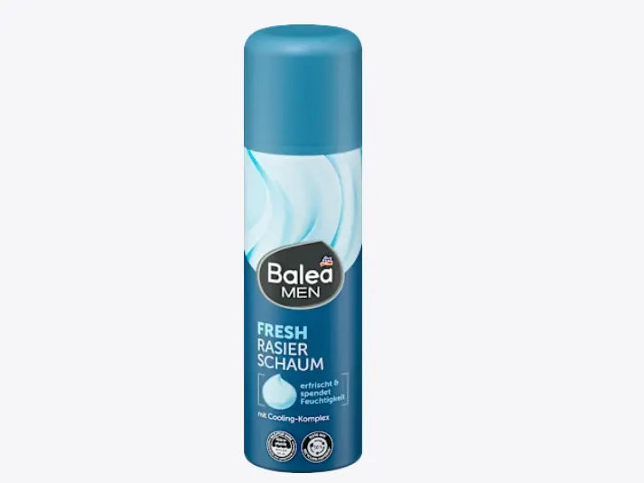 Espuma de afeitar Fresh Balea Men, 300 ml Ashé MI