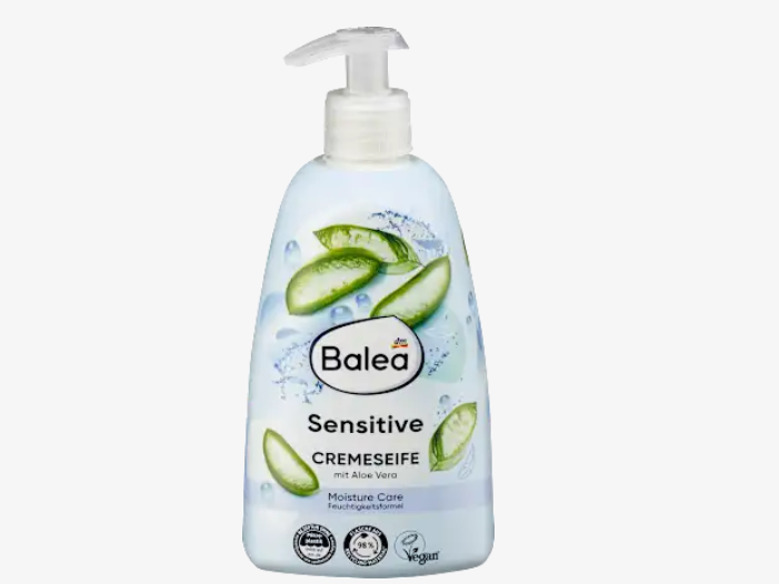 Jabón cremoso Sensitive, 500 ml