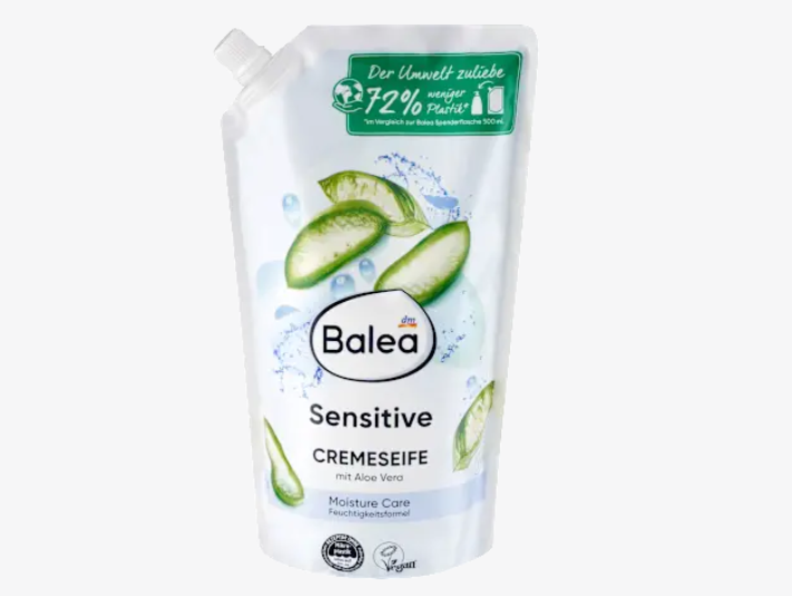 Crema de jabón para recarga sensible, 850 ml