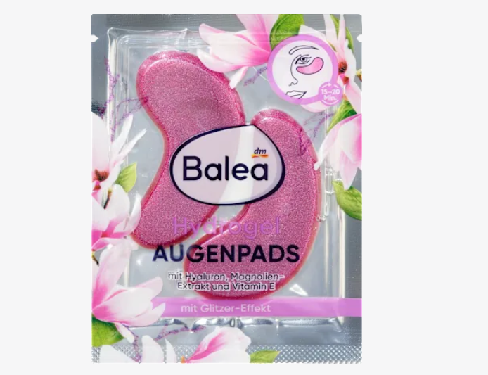 Almohadilla para los ojos Hidrogel Glitter (1 par), 2 piezas