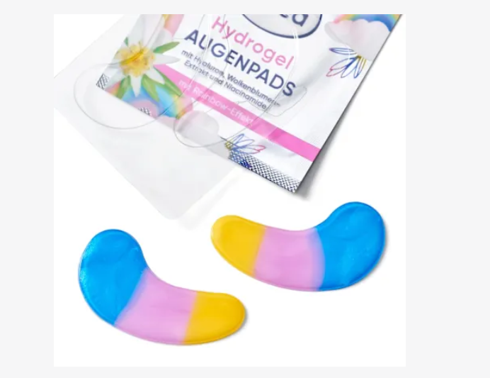 Almohadillas para los ojos Hidrogel Arcoíris (1 par), 2 piezas