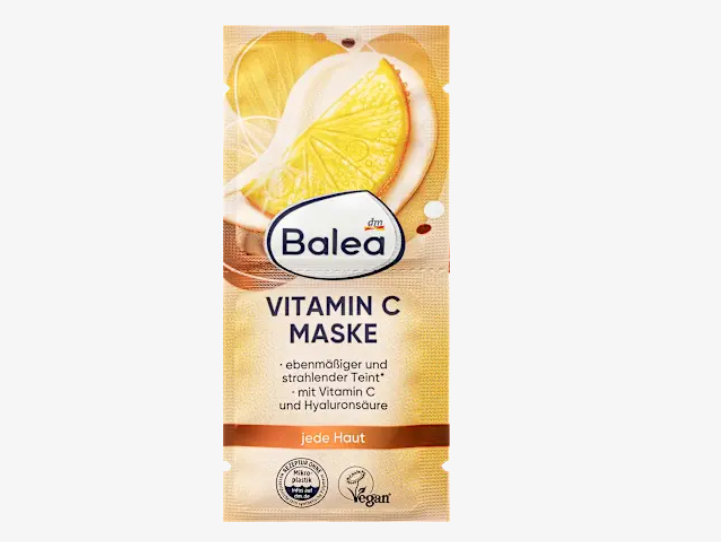 Mascarilla facial vitamina C, 16 ml