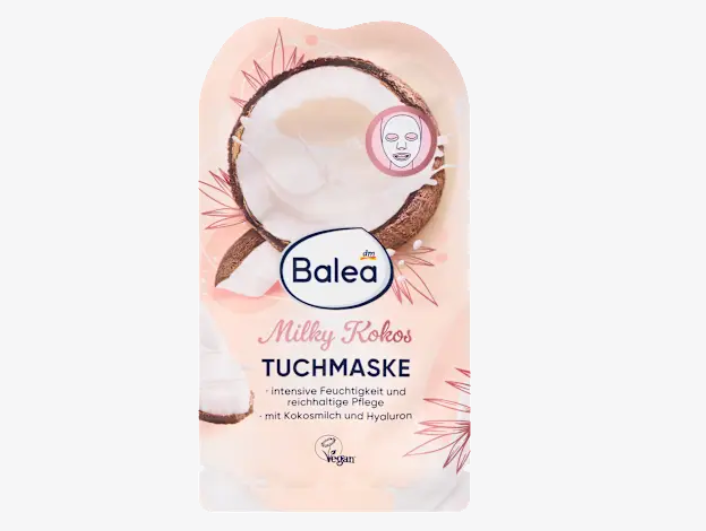 Máscara de lámina Coco lechoso, 1 pieza