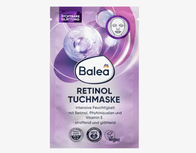 Mascarilla de lámina Retinol, 1 pieza