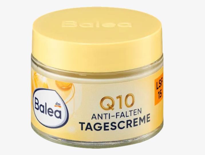 Crema facial antiarrugas Q10 SPF 15, 50 ml