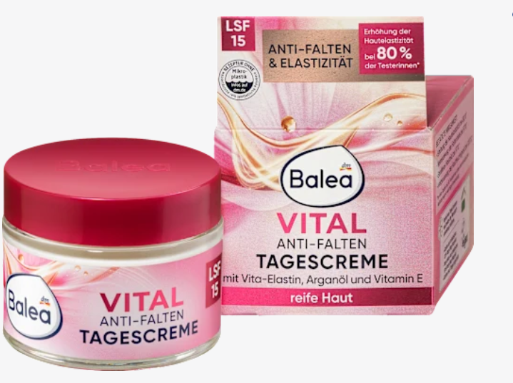 Crema facial Antiarrugas Vital SPF15, 50 ml