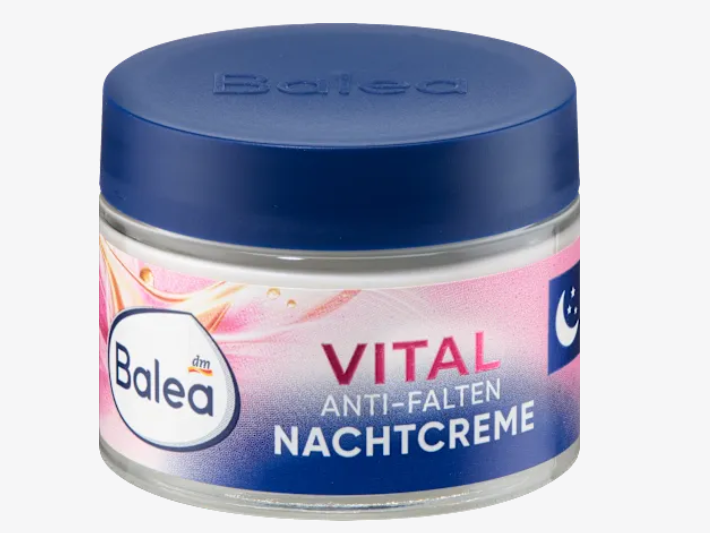 Crema de noche antiarrugas Vital, 50 ml