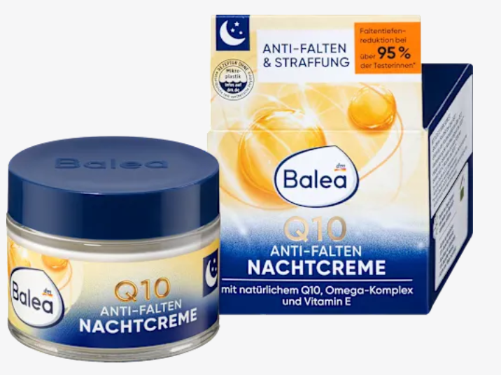 Crema de noche Q10 Antiarrugas, 50 ml
