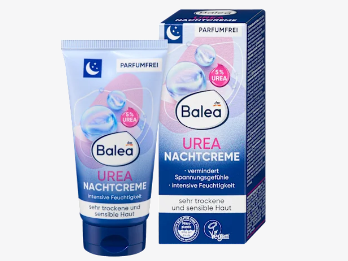 Crema de noche con urea, 50 ml