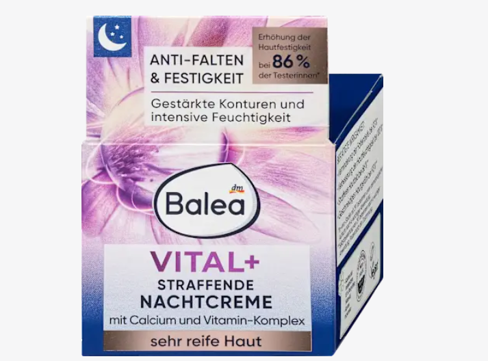 Crema de noche Vital+, 50 ml