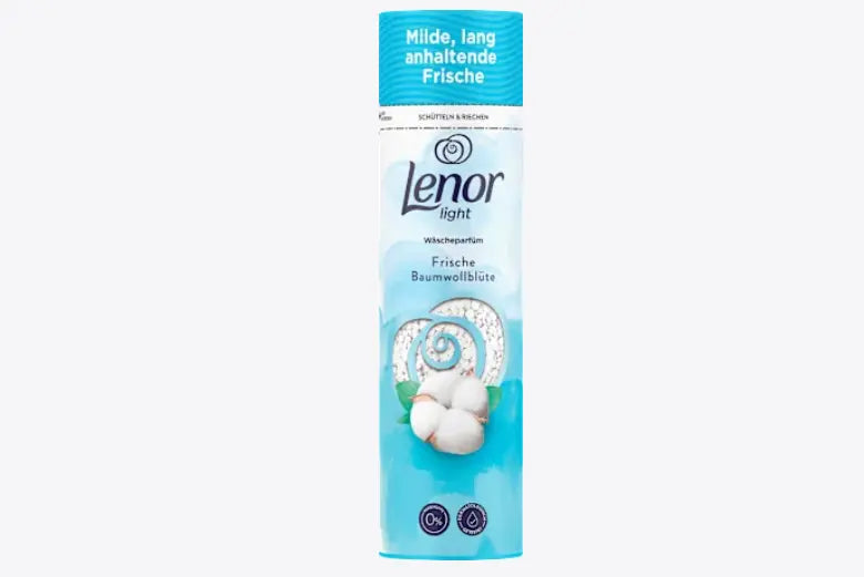 Perlas de Perfume de lavandería ligero, flor de algodón fresca, Lenor, 275 g Ashé Mi