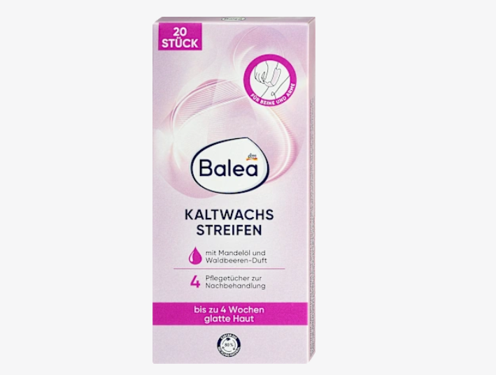 Tiras de cera fría para el cuerpo, 20 piezas