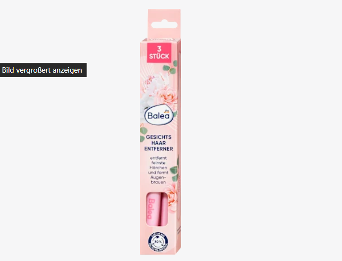 Quitavellos faciales, 3 piezas