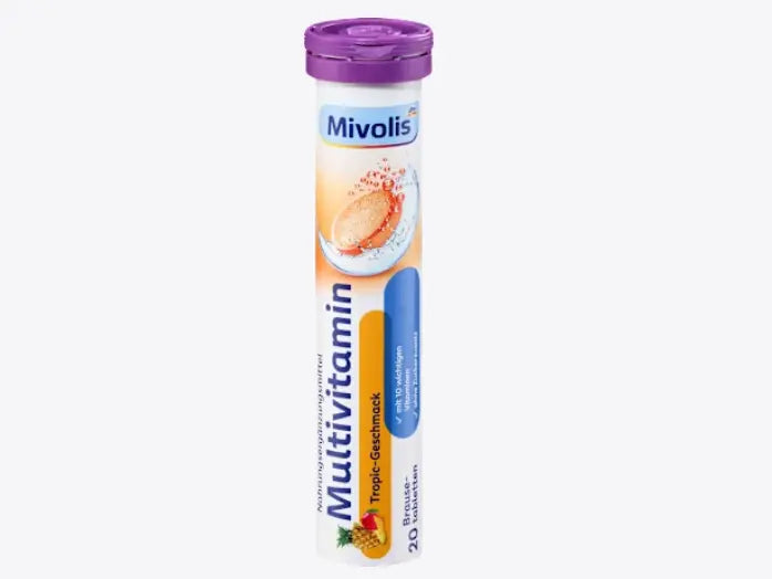 Pastillas multivitamínicas efervescentes 20 pcs, 82 g Ashé Mi