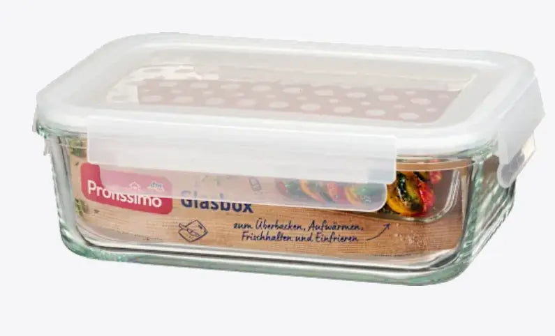 Túper rectángular de cristal Ashé Mi
