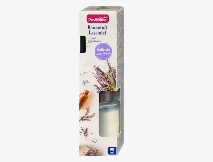 Ambientador Palitos de fragancia de lavanda para ambiente, 90 ml Ashé Mi