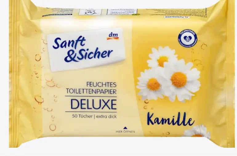 Toallitas Húmedas Manzanilla de lujo, 50 piezas Ashé Mi