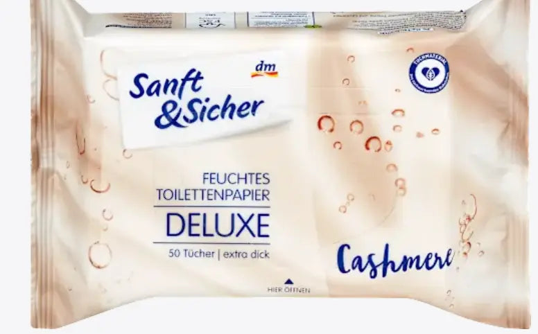 Toallitas Húmedas Deluxe Cashmere, 50 piezas Ashé Mi