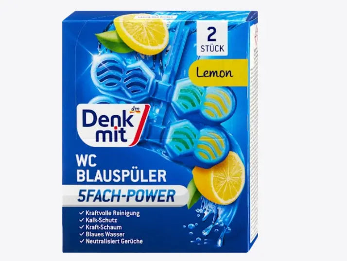 Colgador WC Limón Inodoro azul, 2pc Ashé Mi