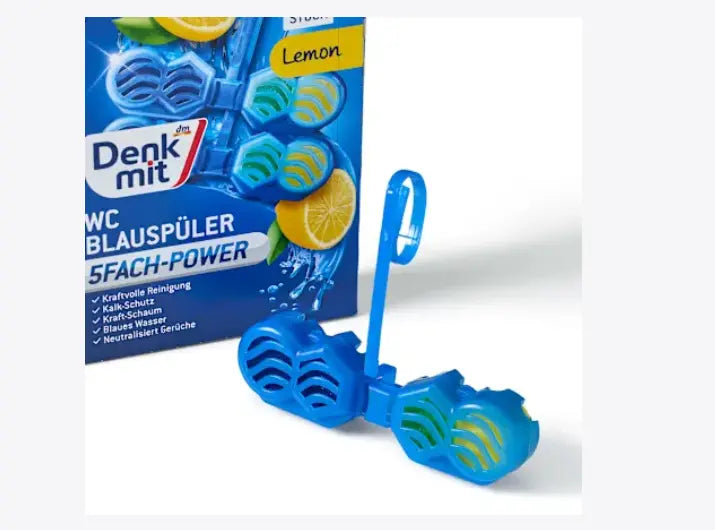Colgador WC Limón Inodoro azul, 2pc Ashé Mi