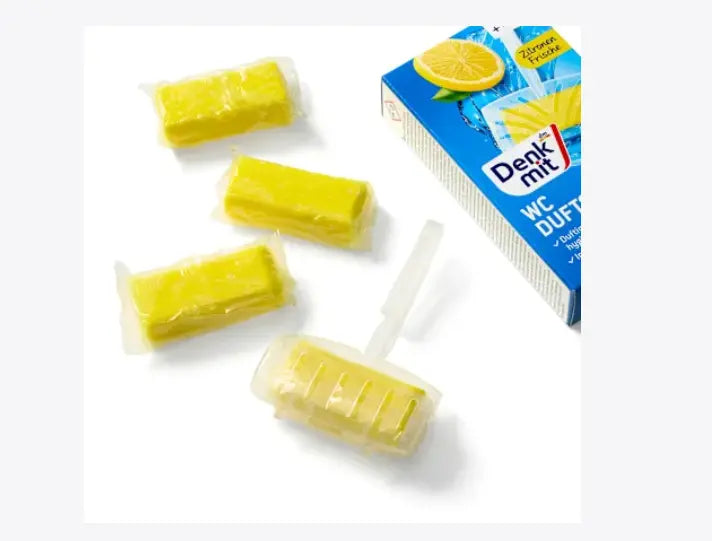 Colgador WC Stone Sloged Lemon Fresh, 4 piezas Ashé Mi