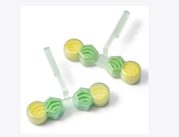 Colgador WC Stone Scolored Lemon Splash, 2 piezas Ashé Mi