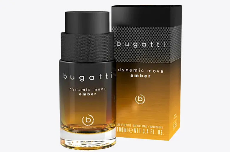 Dynamic Move Amber Bugatti - Eau de Toilette, 100 ml Ashé Mi