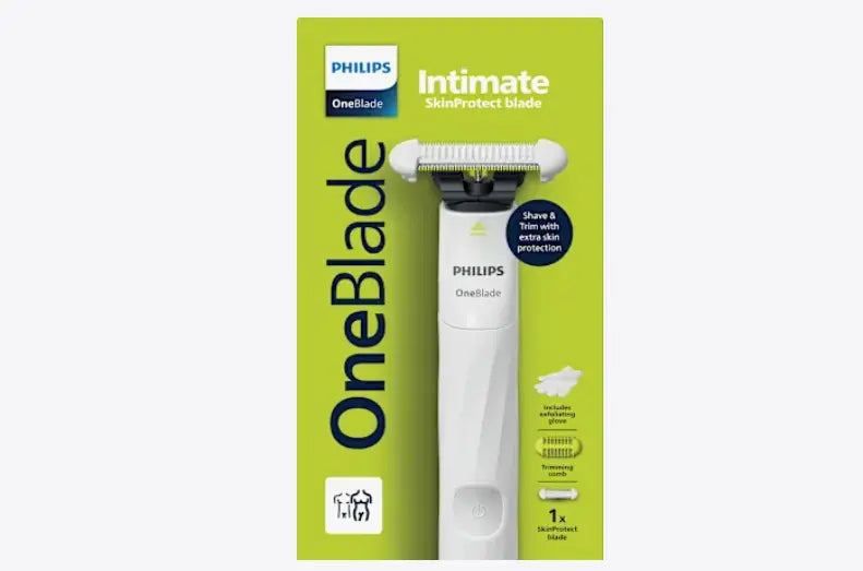 Afeitadora eléctricaPhilips, OneBlade Intimate Women QP1924/24, 1 pc Ashé Mi