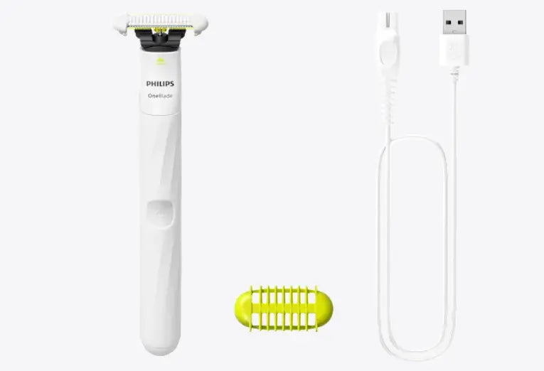 Afeitadora eléctrica Philips, OneBlade Intimate Men QP1924/20, 1 pc Ashé Mi