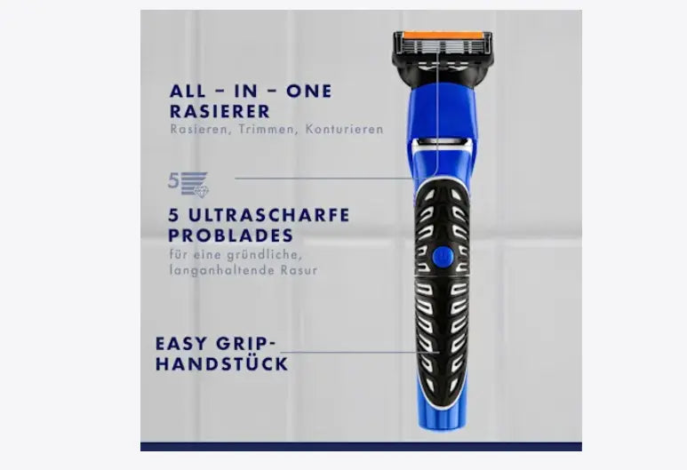 Afeitadora eléctrica Gillette, todo en uno, 1 PC Ashé Mi