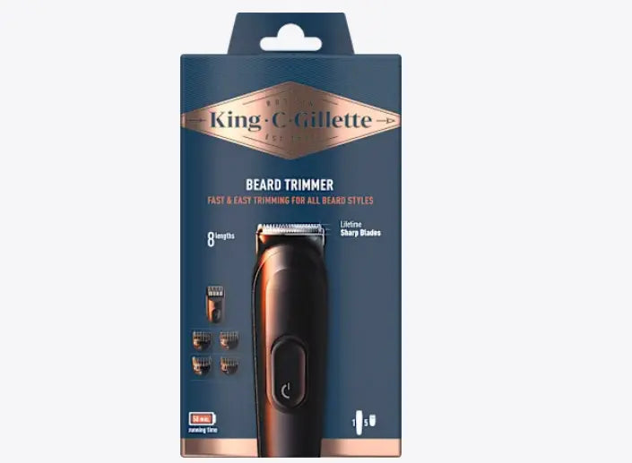 Recortadora eléctrica de barba Gillette, 1 PC Ashé Mi