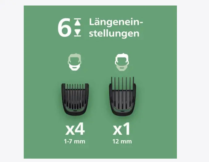 Máquina eléctrica de cortar el pelo Philips, Multigroomer S3000 todo en uno, 1 PC Ashé Mi
