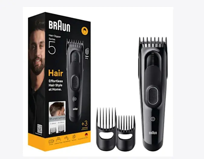 Máquina eléctrica de cortar el pelo Braun, Serie 5 HC5530, 1 PC Ashé Mi